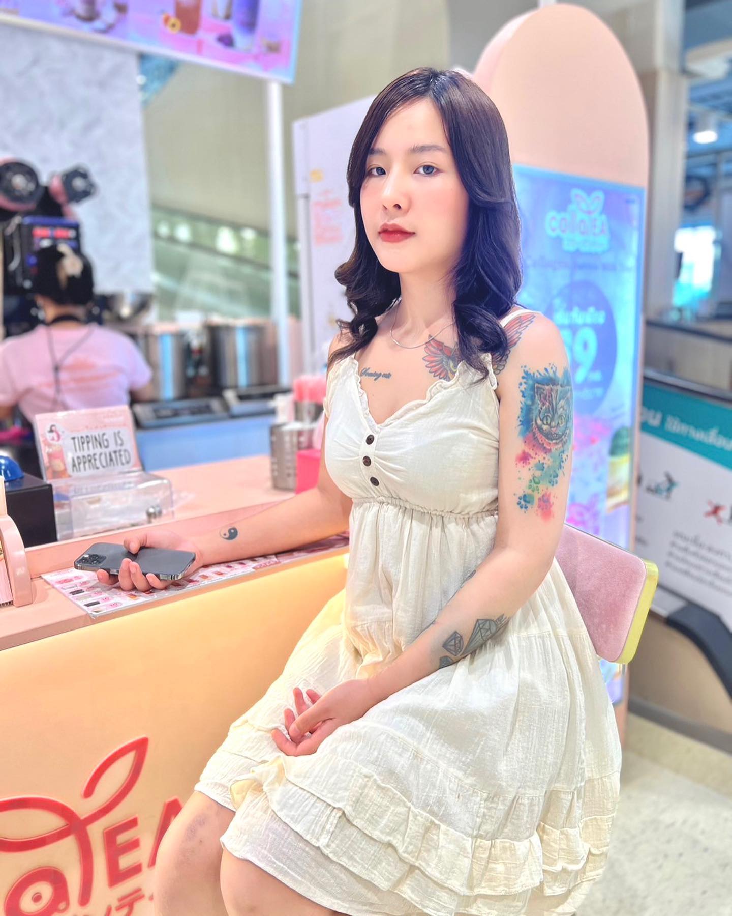 แจกวาร์ป น้องแพท โอนลี่แฟน สาวสวย ที่มีรอยสัก ที่สุดเซ็กซี่18+ 24